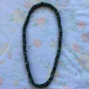 natural stone chip necklace